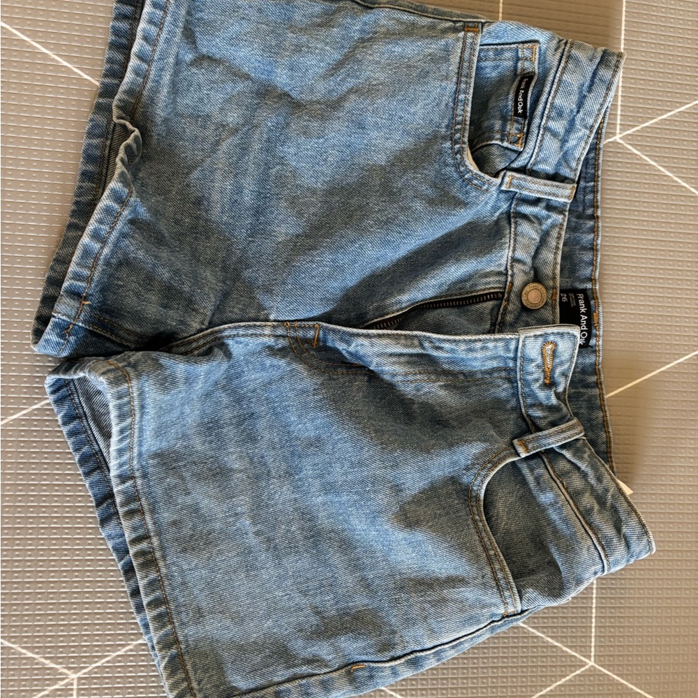 Blue Denim Shorts